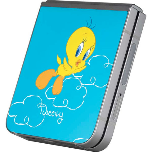 Looney Tunes Tweety Bird Flying Galaxy Z Flip6 Skin